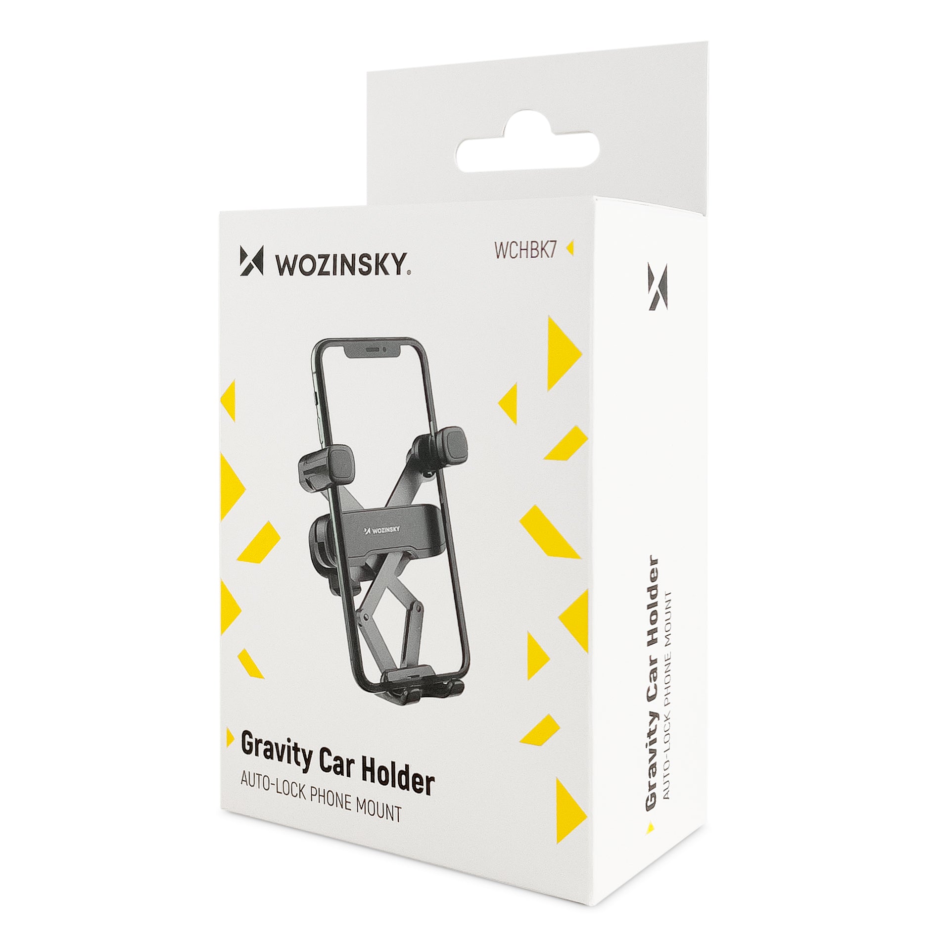 Wozinsky Gravity automobilinis telefono laikiklis WCHBK7 juodas