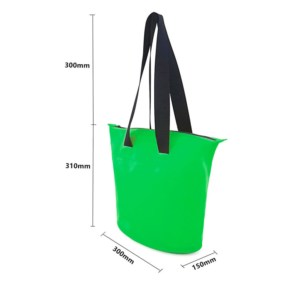 11L PVC waterproof bag - green Secondary image