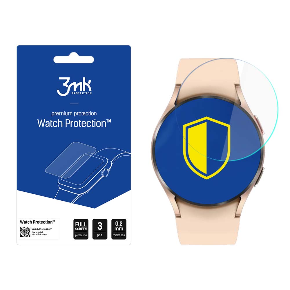 Samsung Galaxy Watch 4 40mm - 3mk Watch Protection™ v. FlexibleGlass Lite -- Samsung Galaxy Watch 4