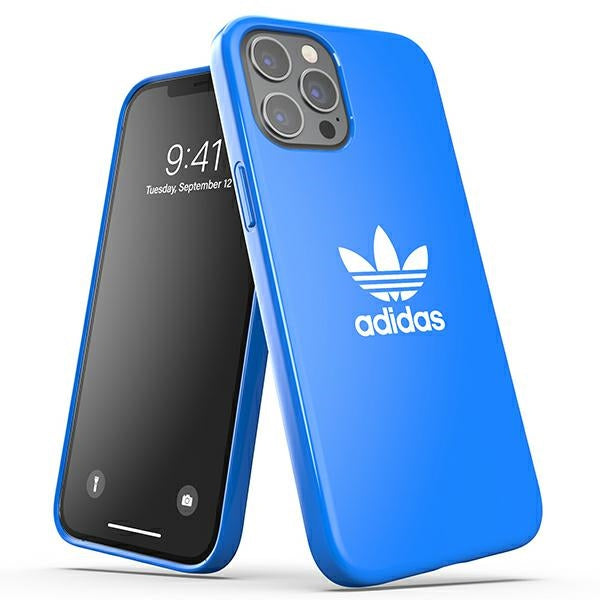 Adidas Originals Trefoil dėklas iPhone 12 Pro Max – mėlynas -- iPhone 12 Pro Max