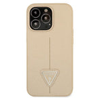 Guess dėklas iPhone 13/13 Pro – smėlinis