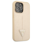 Guess dėklas iPhone 13/13 Pro – smėlinis