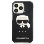 Karl Lagerfeld dėklas iPhone 13 Pro/13 – juodas