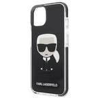 Karl Lagerfeld Ikonik Karl dėklas iPhone 13 mini – juodas