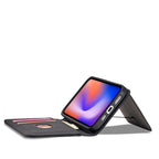 Magnetinis dėklas-piniginė iPhone 12 Pro – juodas -- iPhone 12 Pro