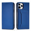 Magnet Card Case dėklas iPhone 12 Pro – mėlynas -- iPhone 12 Pro