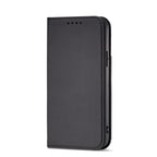 Magnet Card Case dėklas-piniginė iPhone 12 Pro Max – juodas -- iPhone 12 Pro Max