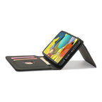Magnet Card Case dėklas Samsung Galaxy A12 5G – juodas -- Samsung Galaxy A12