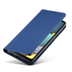 Magnetinis dėklas-piniginė Samsung Galaxy A12 5G – mėlynas -- Samsung Galaxy A12