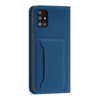 Magnet Card Case dėklas Samsung Galaxy A13 5G – mėlynas -- Samsung Galaxy A13