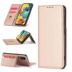 Magnet Card Case dėklas Samsung Galaxy A13 5G – rožinis -- Samsung Galaxy A13