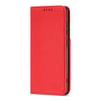 Magnet Card Case dėklas Samsung Galaxy A13 5G – raudonas -- Samsung Galaxy A13