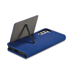 Magnet Card Case dėklas Samsung Galaxy S22+ – mėlynas -- Samsung Galaxy S22+