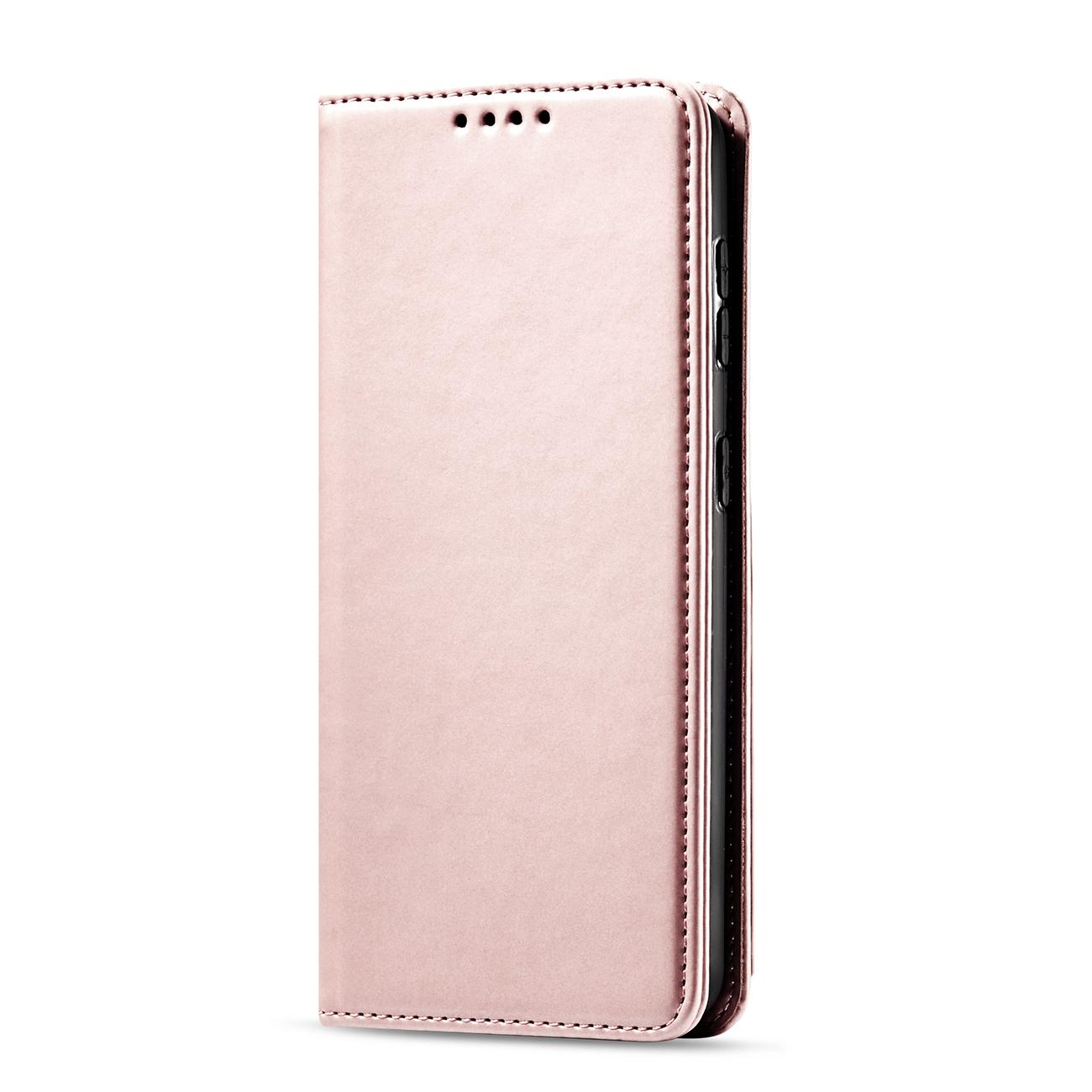 Magnet Card Case dėklas Samsung Galaxy S22+ – rožinis -- Samsung Galaxy S22+