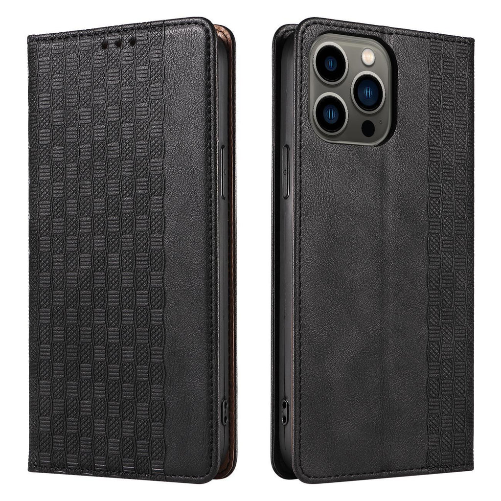 Magnet Strap dėklas-piniginė iPhone 12 Pro – juodas -- iPhone 12 Pro