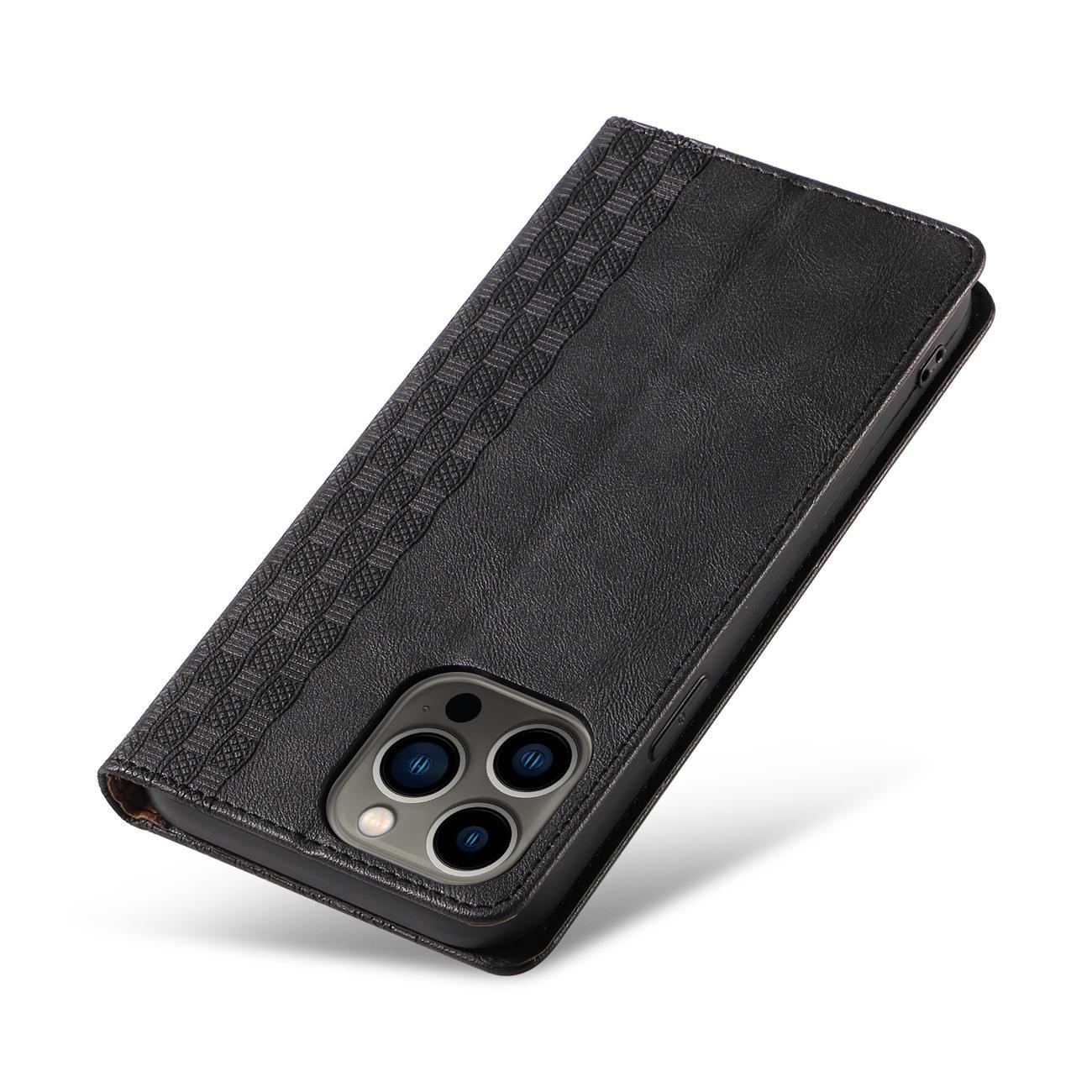Magnet Strap dėklas iPhone 12 Pro Max – juodas -- iPhone 12 Pro Max