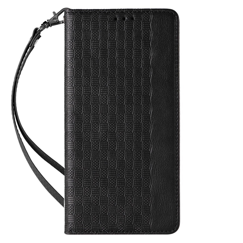 Magnetinis piniginės dėklas iPhone 13 Pro Max – juodas