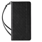 Magnetinis piniginės dėklas iPhone 13 Pro Max – juodas