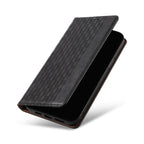 Magnetinis piniginės dėklas iPhone 13 Pro Max – juodas