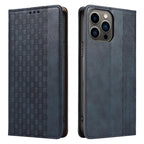 Magnet Strap dėklas-piniginė iPhone 13 Pro Max – mėlynas