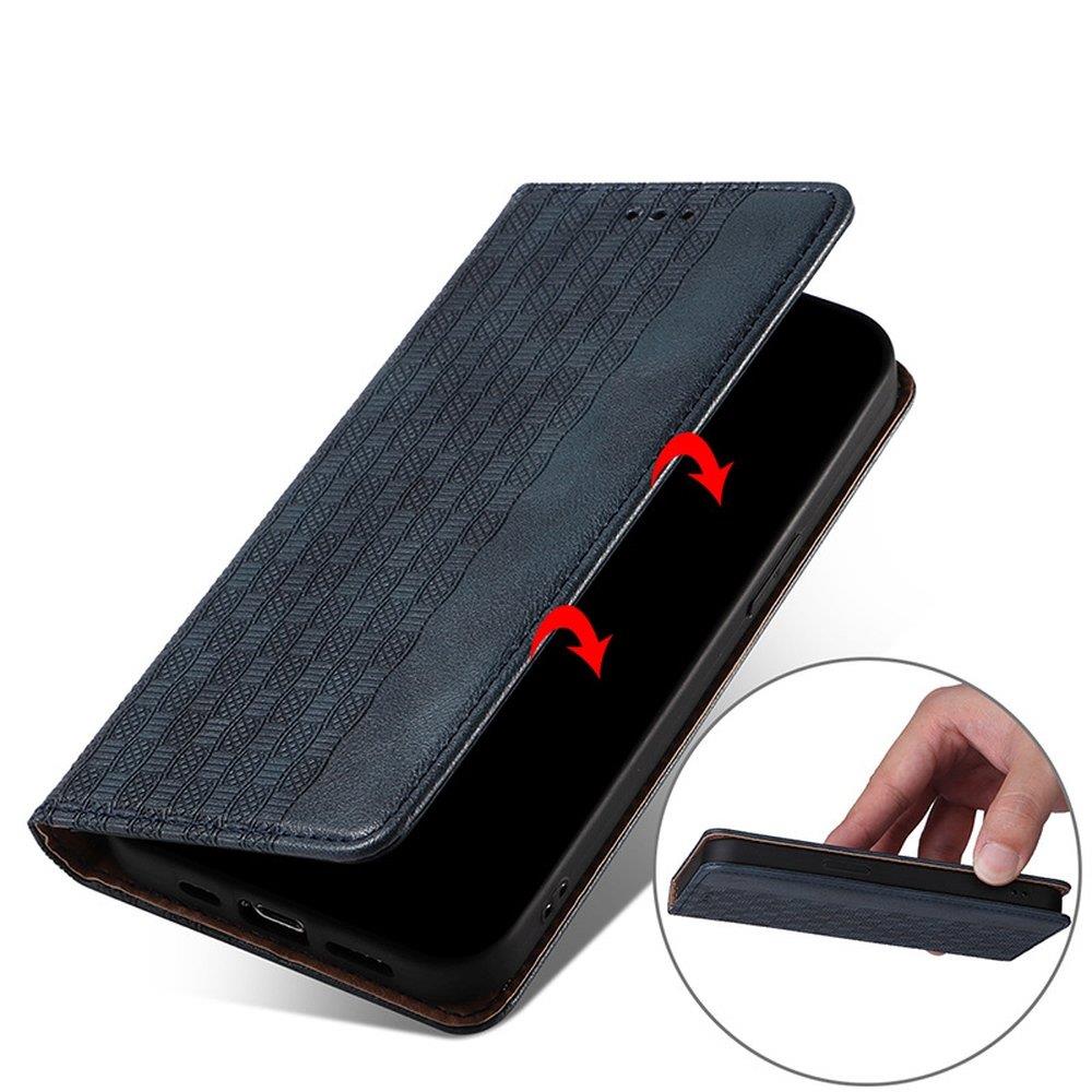 Magnet Strap dėklas Samsung Galaxy A12 5G – mėlynas -- Samsung Galaxy A12