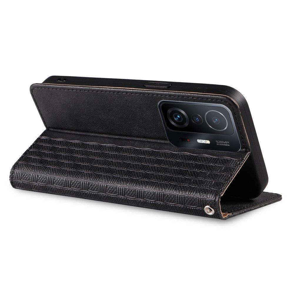 Magnet Strap Case dėklas Samsung Galaxy A13 5G – juodas -- Samsung Galaxy A13