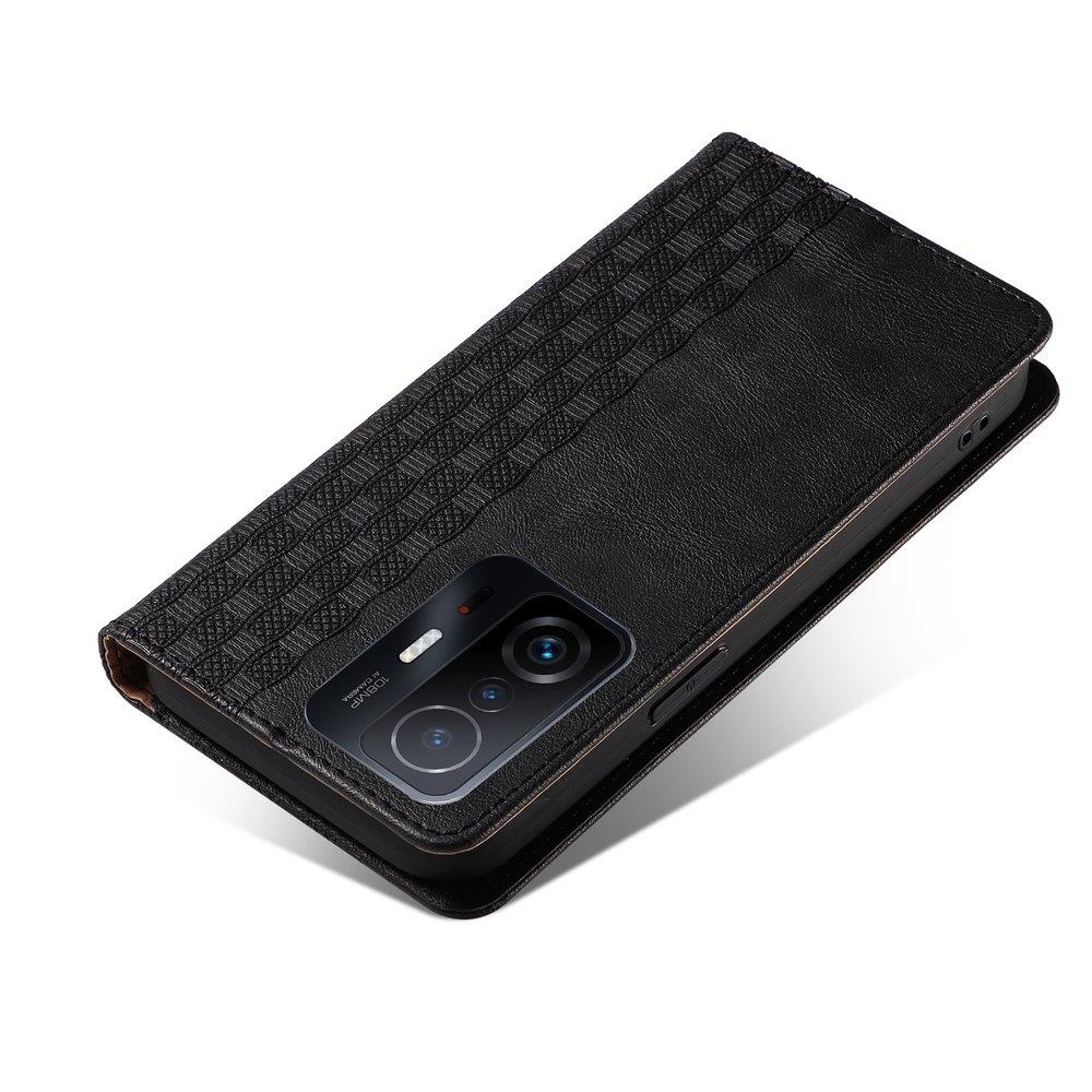 Magnet Strap Case dėklas Samsung Galaxy A13 5G – juodas -- Samsung Galaxy A13