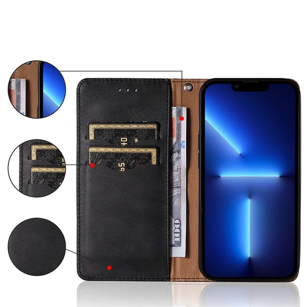 Magnet Strap Case dėklas Samsung Galaxy A13 5G – juodas -- Samsung Galaxy A13