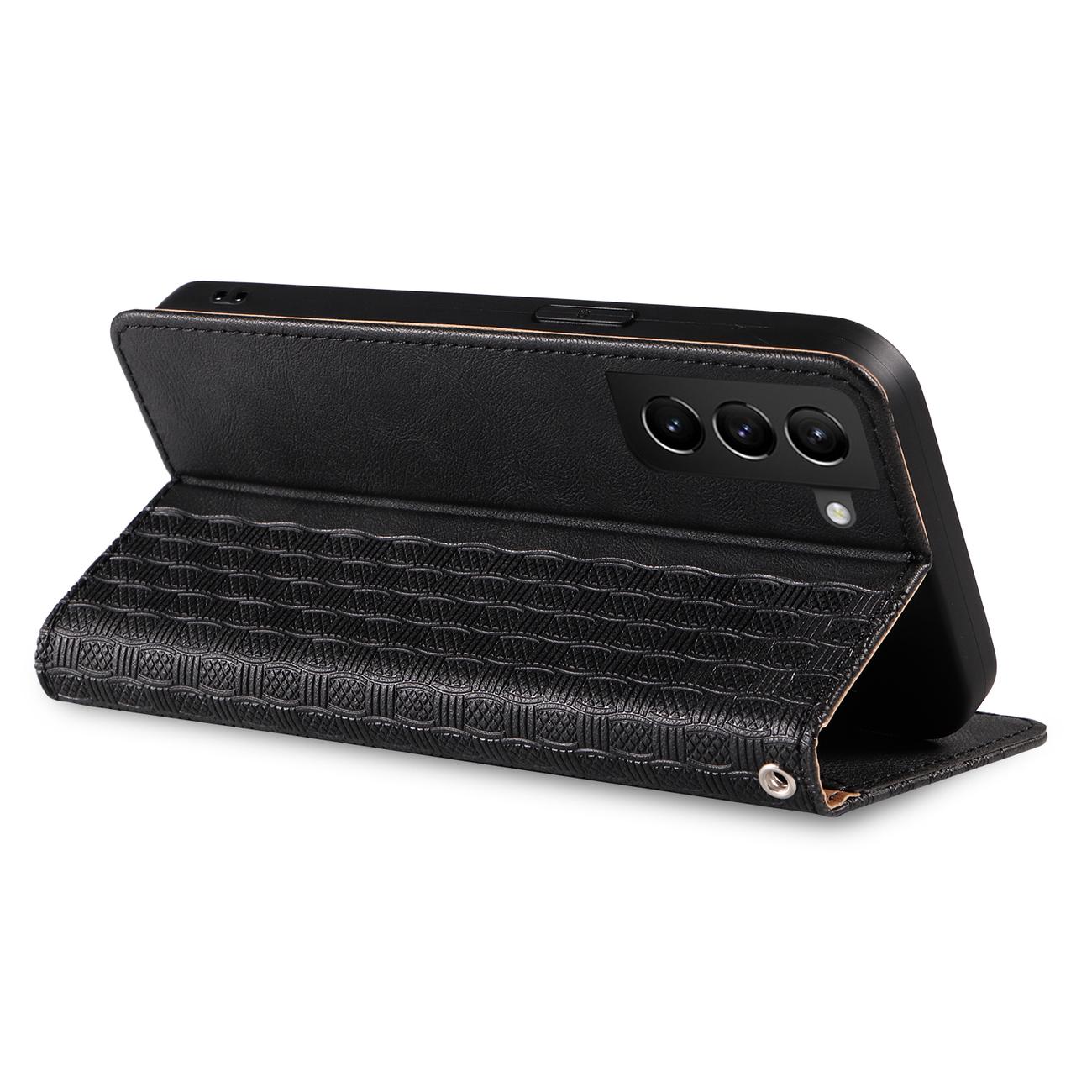 Magnet Strap dėklas Samsung Galaxy S22+ – juodas -- Samsung Galaxy S22+