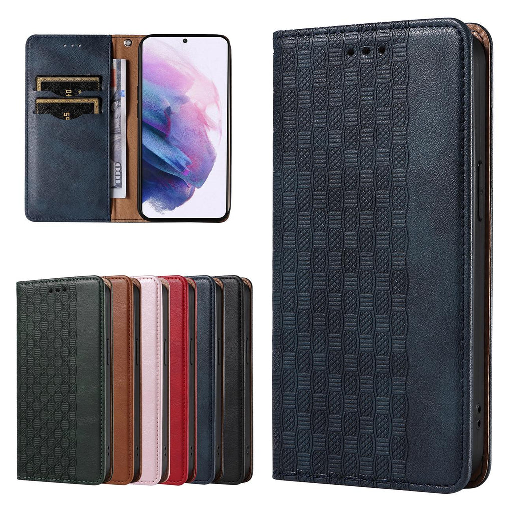 Magnet Strap dėklas-piniginė Samsung Galaxy S22+ – mėlynas -- Samsung Galaxy S22+