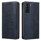 Magnet Strap dėklas-piniginė Samsung Galaxy S22+ – mėlynas -- Samsung Galaxy S22+