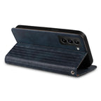 Magnet Strap dėklas-piniginė Samsung Galaxy S22+ – mėlynas -- Samsung Galaxy S22+