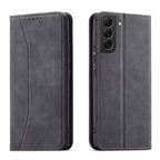 Magnet Fancy Case dėklas Samsung Galaxy S22+ – juodas -- Samsung Galaxy S22+