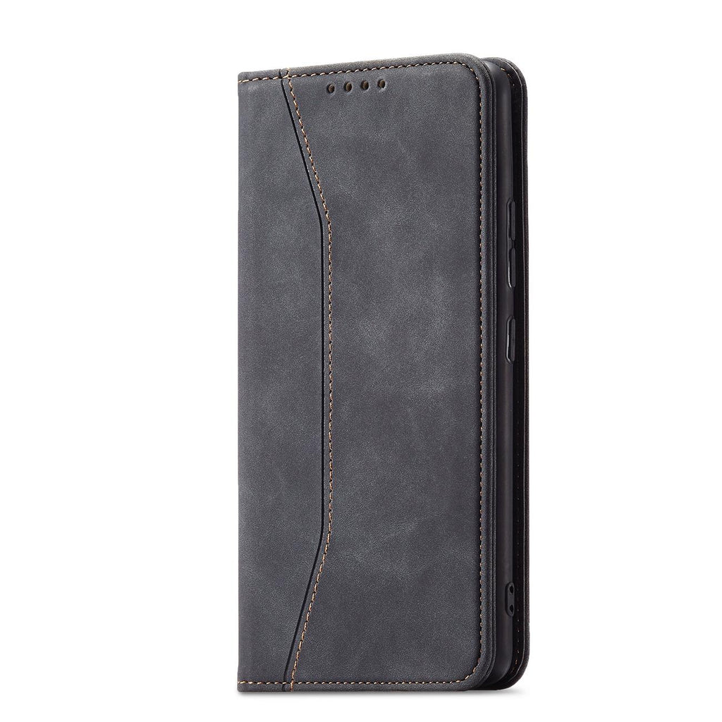 Magnet Fancy Case dėklas Samsung Galaxy S22+ – juodas -- Samsung Galaxy S22+