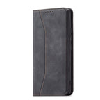 Magnet Fancy Case dėklas Samsung Galaxy S22+ – juodas -- Samsung Galaxy S22+