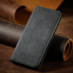 Magnet Fancy Case dėklas Samsung Galaxy S22+ – juodas -- Samsung Galaxy S22+
