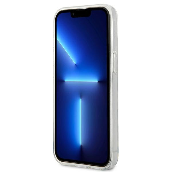 Karl Lagerfeld dėklas iPhone 13 mini – skaidrus