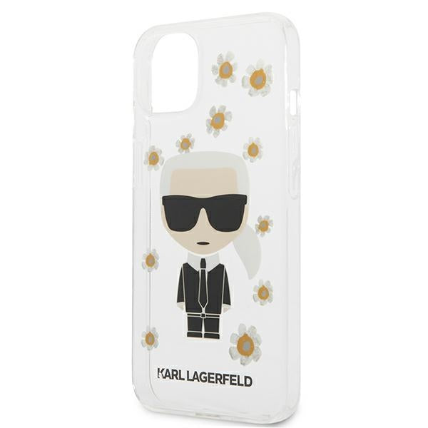 Karl Lagerfeld dėklas iPhone 13 mini – skaidrus
