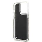 Karl Lagerfeld Liquid Glitter dėklas iPhone 13 Pro Max – juodas