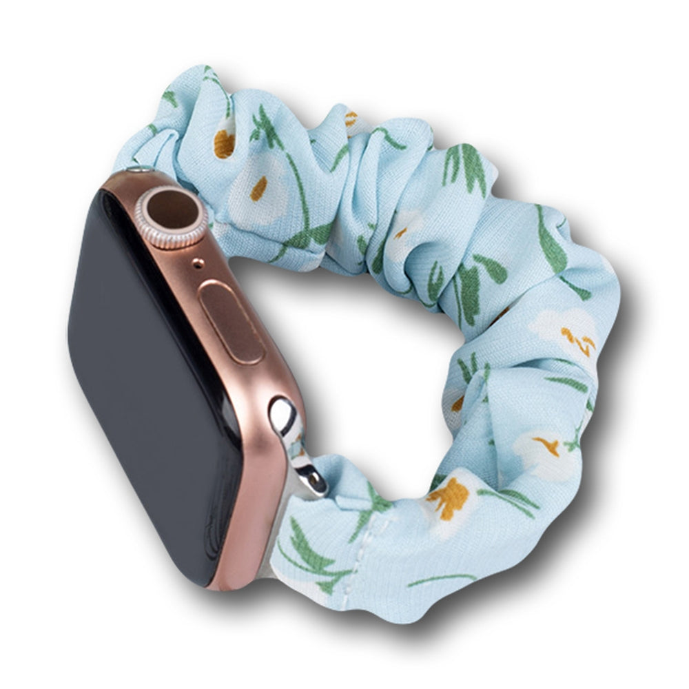 Tekstilinis Apple Watch dirželis 38/40/41mm apyrankė elastinga juosta - mėlyna -- Apple Watch