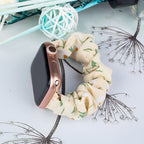 Tekstilinis Apple Watch dirželis 42/44/45mm apyrankė elastinga juosta - geltona -- Apple Watch
