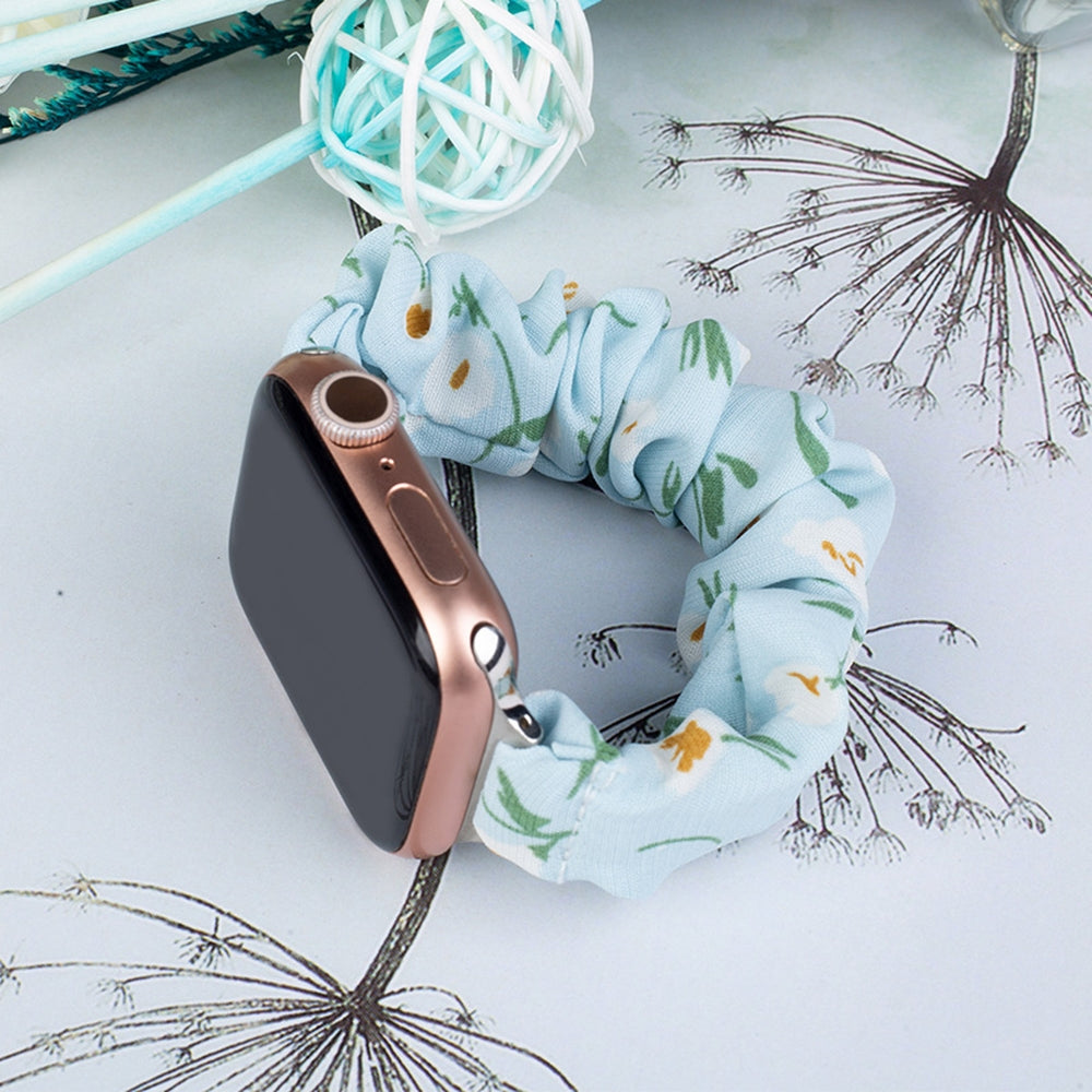 Audinė Apple Watch apyrankė 42/44/45mm dirželis elastinė juosta – mėlyna -- Apple Watch