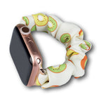 Audinė juosta Apple Watch 42 / 44 / 45 mm dirželis apyrankė guminė juosta – kivio spalvos -- Apple Watch