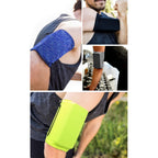 Bėgimo rankogalis, telefono rankogalis XL, rožinė -- Cycling Accessories