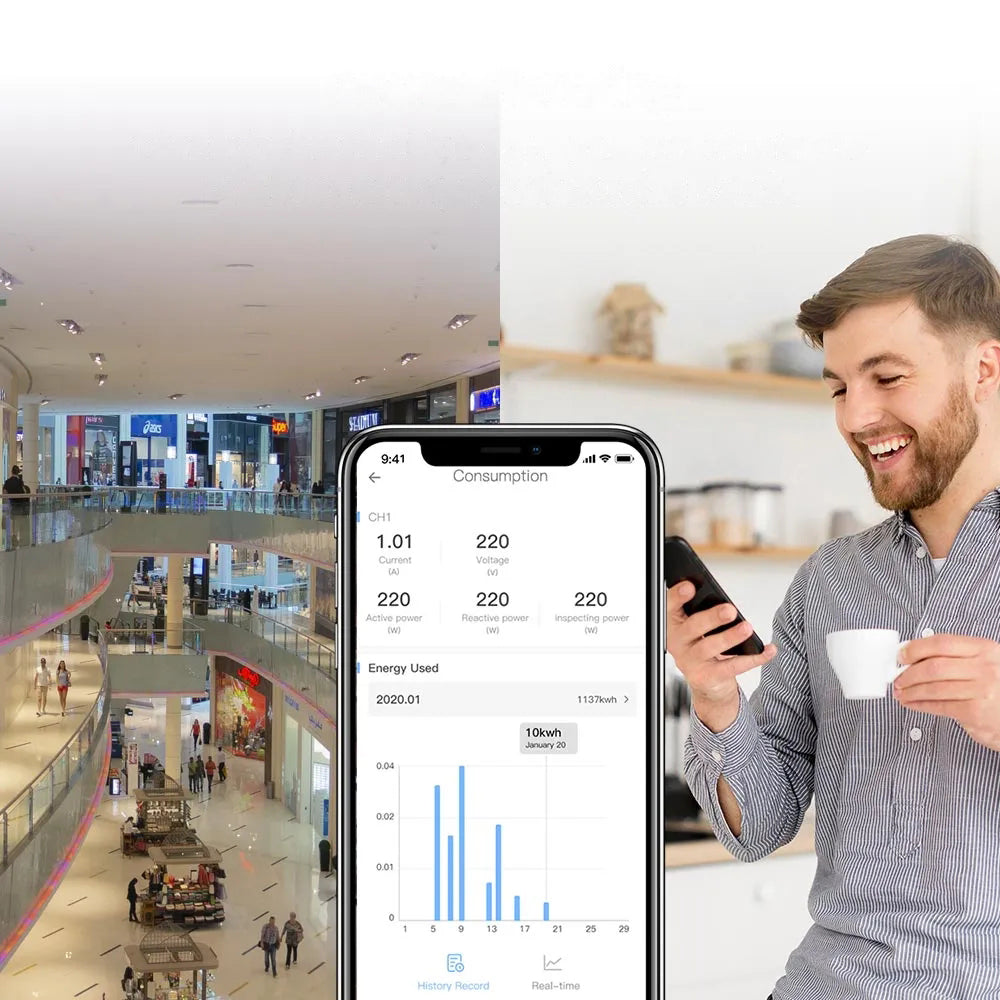 Sonoff SPM-Main išmanusis jungiklis Wi-Fi / Ethernet energijos matuoklis -- Uncategorized