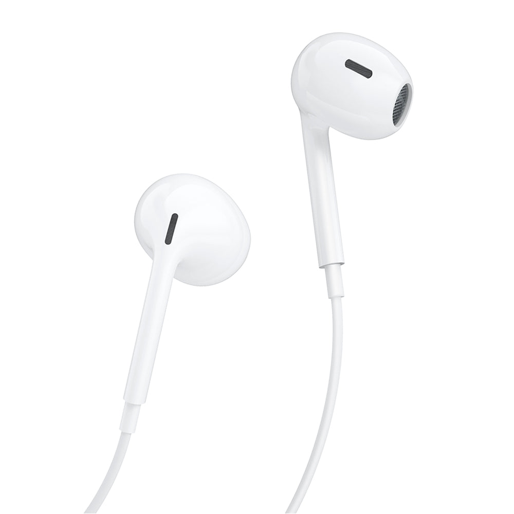 Dudao į ausis įdedamos ausinės su 3,5 mm mini lizdo jungtimi balta (X14PRO)
