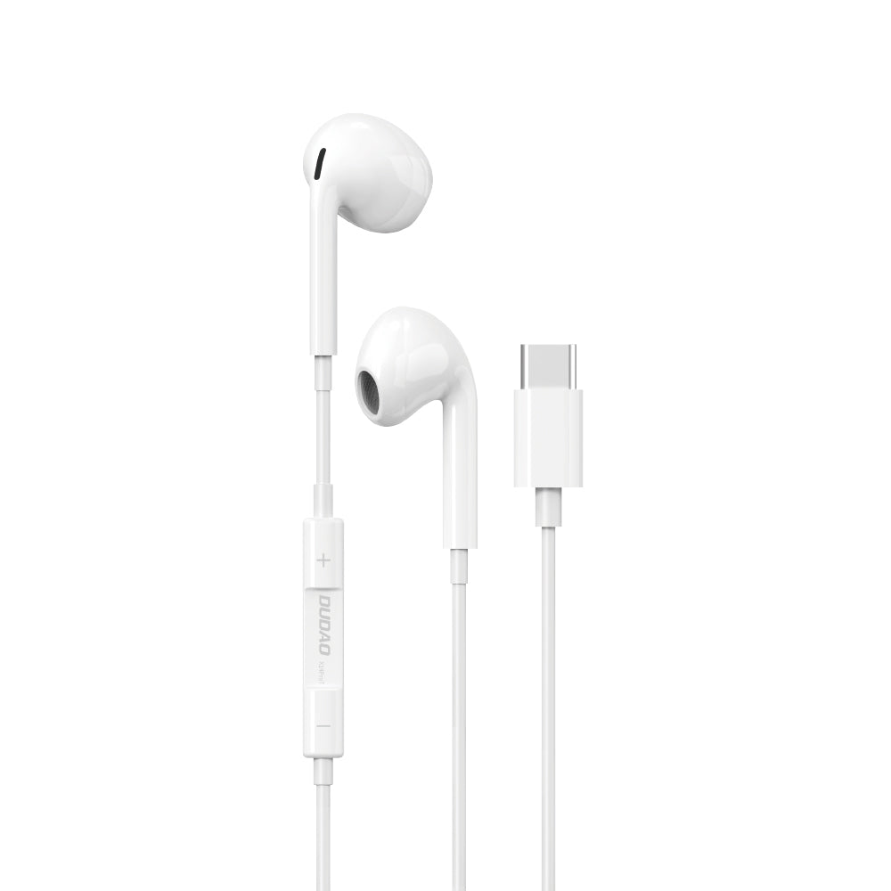 Dudao vidinės ausinės su USB Type-C jungtimi - baltos (X14PROT) -- Headphones