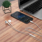 Dudao vidinės ausinės su USB Type-C jungtimi - baltos (X14PROT) -- Headphones