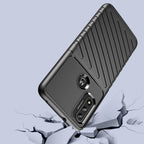 Thunder Case lankstus armored dangtelis Motorola Moto G Play 2022 juodas -- Cell phone cases and covers