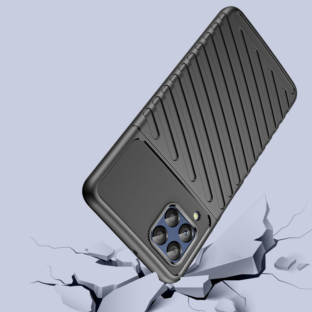 Thunder Case dėklas Samsung Galaxy M53 5G – juodas -- Samsung Galaxy M53